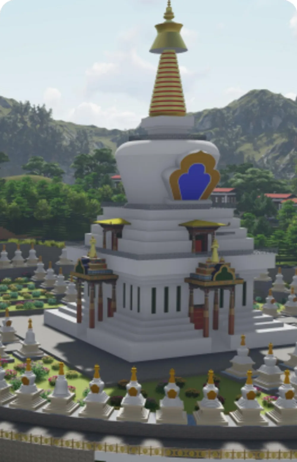 全球最大的消除障礙佛塔